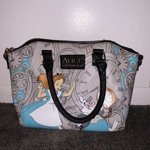 Alice in Wonderland Loungefly crossbody bag